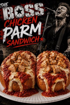 the boss chicken parm sandwhich